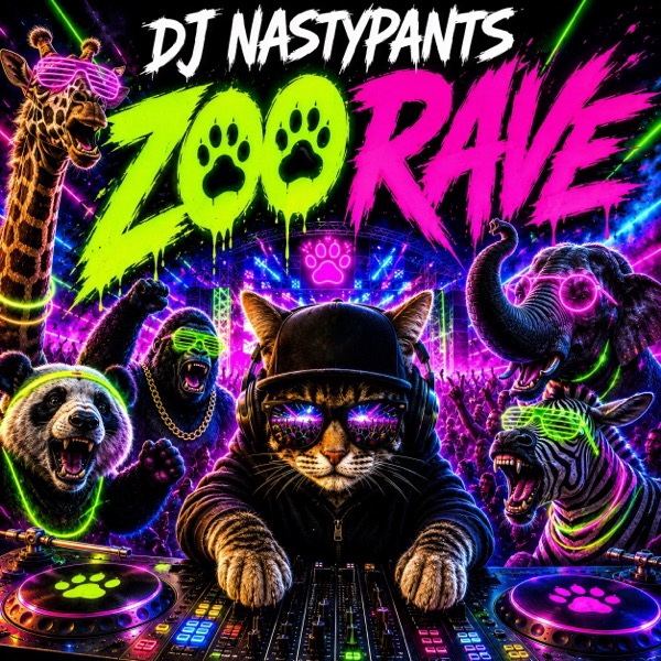 ZOO RAVE by DJ Nastypants single cover